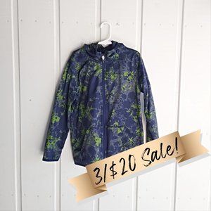 8 Boy's Fleece Lined Full Zip Hoodie